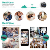 Alarm Clock HD Wifi Spy Camera with Night Vision (Curved profile) - UkSpyGear.com