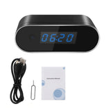 Alarm Clock HD Wifi Spy Camera with Night Vision (Curved profile) - UkSpyGear.com