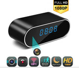 Alarm Clock HD Wifi Spy Camera with Night Vision (Curved profile) - UkSpyGear.com
