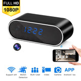 Alarm Clock HD Wifi Spy Camera with Night Vision (Curved profile) - UkSpyGear.com