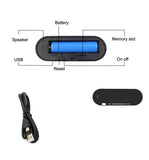 Alarm Clock HD Wifi Spy Camera with Night Vision (Curved profile) - UkSpyGear.com