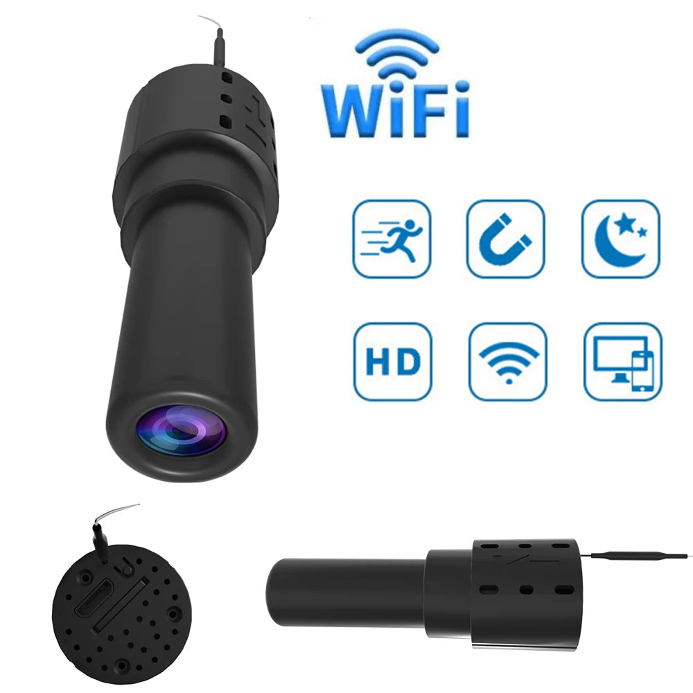 Mini WiFi Security Camera Compact Wireless Camcorder