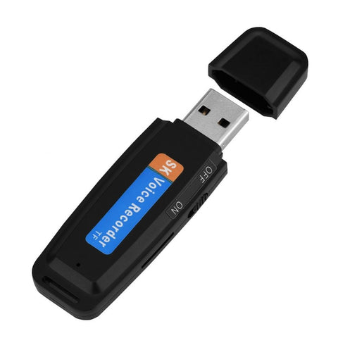 Upgradeable Covert USB Flash Drive Audio Recorder