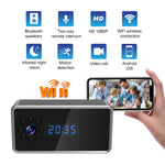 HD Nanny Cam Wifi Clock Hidden Spy Camera with Night Vision & Motion Detection -Z21 IWFcam