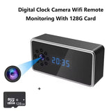 HD Nanny Cam Wifi Clock Hidden Spy Camera with Night Vision & Motion Detection -Z21 IWFcam