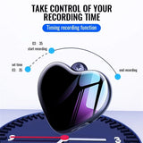 Heart Pendant Style 8gb Hidden Voice Activated Digital Audio Voice Recorder
