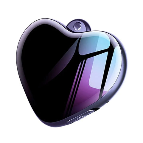 Heart Pendant Style 8gb Hidden Voice Activated Digital Audio Voice Recorder