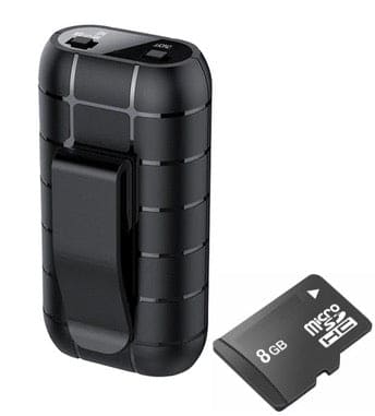 Sound activated Spy audio voice recorder with up to 500hours of recording time with earphones
