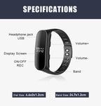 Upgraded Spy Audio Recorder Watch Wristband with Voice Activated Recording 32GB