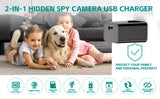 Spy Camera Hidden Camera USB Charger Camera 1080P HD with Motion Detection (no Wifi)