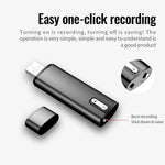 Upgraded audio voice recorder with long standby, OTG support & 8GB memory