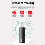 Upgraded audio voice recorder with long standby, OTG support & 8GB memory