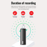 Upgraded audio voice recorder with long standby, OTG support & 8GB memory