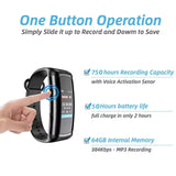 Upgraded Fitness bracelet Spy Audio Recorder Watch 32gb v50