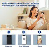 2K WiFi Power Bank Camera – 5000mAh, Motion Detection, Night Vision -MW8 - UkSpyGear.com
