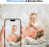 WiFi Power Bank Camera – 5000mAh, 1080p Full HD, Motion Detection, Night Vision