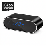 Alarm Clock HD Wifi Spy Camera with Night Vision (Curved profile)