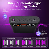 16gb Magnetic audio voice recorder with massive 5000mAh battery hd screen - UkSpyGear.com