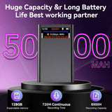 16gb Magnetic audio voice recorder with massive 5000mAh battery hd screen - UkSpyGear.com