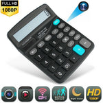 1080p HD WIFI Spy Camera Calculator supports up to 128GB storage