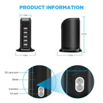 1080p HD Wireless WIFI Video Spy Camera Recorder IN 5X USB Power Charge Station - UkSpyGear.com