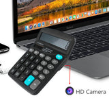 1080p HD Spy Camera Calculator supports up to 128GB storage