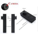 Mini Button Spy Cam Camera Video Record Secret Spy Black Picture Photo