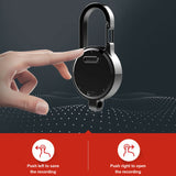 Key Chain Style Mini Voice Audio Sound Recorder 8GB, Easy to use s-25