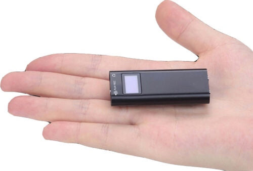 CHRONUS - Mini Registratore Vocale, Registratore Audio Digitale Con Registratore Su Chiavetta Usb Da 8 Gb Per Conferenze Riunioni Lezioni E Altro Nero 9331562845220