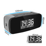 HD Wifi Clock Hidden Spy Camera with Night Vision & Motion Detection
